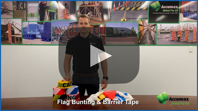 Flag Bunting and Barrier Tape