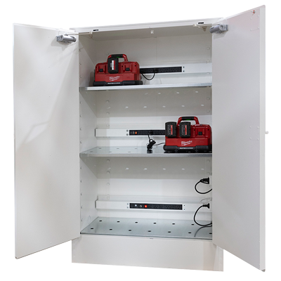 Lithium Battery Storage & Charging Cabinet