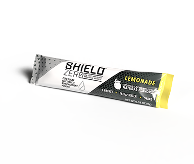 SHIELD Zero Electrolyte Powder Single Serve Sachets – 100 Pack 13 SWRD ShieldZEROPacket Single Lemon