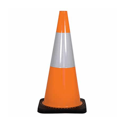 Traffic Cone 900mm – Orange Reflective