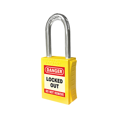 UL418 Y KA Premium Padlock Yellow Metal Keyed Alike Web 1