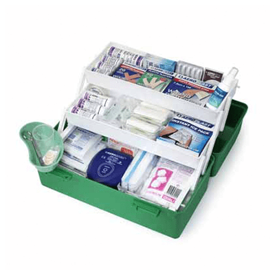 First Aid Workplace Response – Plastic Box