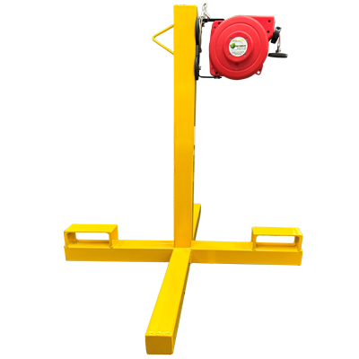 RetractableSafetyReelStand ForkPocketsHook