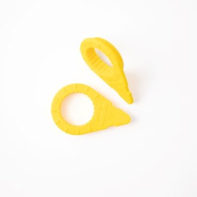 MAXSafe Wheel Nut Indicator – Flat Yellow – 100 Pack